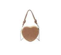 CORIOS Bolso de Noche para Mujer Diamantes de Imitación Clutch Embrague de Cristal Corazón Bolso de Fiesta Elegante Bolso de Hombro Lujoso Bolsos Bandolera para Banquete Boda Oro