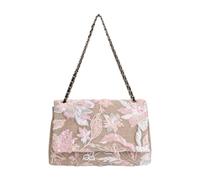 CORIOS Bolsos de Bandolera en Lino y Algodón Mujer Bolso de Hombro con Bordados de Lentejuelas Bolso de Mano para Estilo Boho Bolso Playa Étnico Bolso Cruzados Vacaciones Viajes Tote Flores Rosas