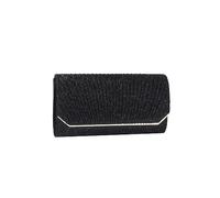 CORIOS Clutch de Lentejuelas para Mujer Bolsa de Noche Elegante Bolso de Fiesta Bolso de Mano con Cadena Bolso de Boda Brillante Bolso de Hombro para Banquete Boda Fiesta de Graduación Negro