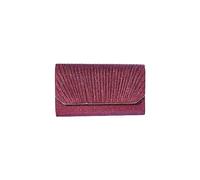 CORIOS Clutch de Lentejuelas para Mujer Bolsa de Noche Elegante Bolso de Fiesta Bolso de Mano con Cadena Bolso de Boda Brillante Bolso de Hombro para Banquete Boda Fiesta de Graduación Fucsia