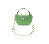 CORIOS Diamantes de Imitación Clutch para Mujer Bolsa de Noche de Lentejuelas Bolso de Boda Bolso de Fiesta Elegante Bolso de Hombro Bolsa de Cadena para Banquete Fiesta de Graduación Verde