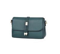 CORIOS Elegante Bolso de Bandolera para Mujer PU Cuero Bolso de Hombro Moda Bolso Cruzado Pequeño Bolso Shopper Impermeable Bolso de Mano Trabajo Compras Viajes Bolso Tote Verde