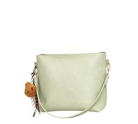CORIOS Elegante Bolso de Bandolera para Mujer PU Cuero Bolso de Mano de Hombro Pequeño Bolso Shopper Moda Bolso Cruzado Trabajo Compras Viajes Tote Verde