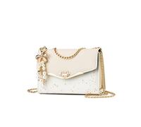 CORIOS Elegante Bolso de Hombro para Mujer PU Cuero Bolso de Mano Bolso de Bandolera de Lentejuelas Capacidad Media Bolso Shopper Moda Bolso Tote para Viajes Compras Trabajo Beige