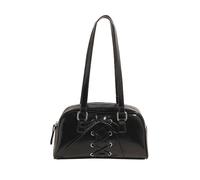CORIOS Elegante Bolso de Mano para Mujer Cuero PU Bolso de Hombro Impermeable Bolsa para Las Axilas Pequeño Bolsa Shopper Moda Trabajo Compras Viajes Bolso Tote Negro