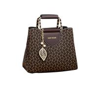 CORIOS Elegante Bolso de Mano para Mujer PU Cuero Impermeable Bolso de Hombro de Bandolera Pequeño Bolso Shopper Moda Bolso Cruzado Trabajo Compras Viajes Tote Estilo Flecha