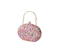 CORIOS Lentejuelas Clutch para Mujer Bolsa de Noche Bolso de Boda Bolsa de Cadena Pequeña Bolso de Fiesta Lujoso Bolso de Hombro Elegante Bolsos Bandolera Multicolor