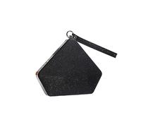CORIOS Lentejuelas Clutch para Mujer Bolsa de Noche Bolso de Boda Lujoso Bolso de Hombro Bolsa de Cadena Pequeña Elegante Bolsos Bandolera Bolso de Fiesta Negro