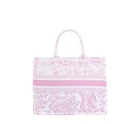 CORIOS Maletín Bolso para Ordenador Portátil con Motivos Étnicos Estampados para Mujer Bolso de Hombro para Estilo Boho Tote de Lona Elegante Bolsa de Mano para Viajes Vacaciones Citas Rosa
