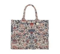 CORIOS Maletín Bolso para Ordenador Portátil con Motivos Étnicos Estampados para Mujer Bolso de Hombro para Estilo Boho Bolsa de Mano Tote de Lona para Vacaciones Viajes Citas Beige