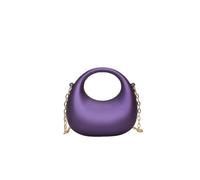 CORIOS Mini Bolsa de Noche para Mujer Acrílico Clutch Bolso de Boda Bolso de Hombro Bolsa de Cadena Moda Bolsos Bandolera para Fiesta de Graduación Banquete Morado
