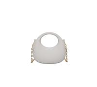 CORIOS Mini Bolsa de Noche para Mujer Acrílico Clutch Bolso de Boda Bolso de Hombro Bolsa de Cadena Moda Bolsos Bandolera para Fiesta de Graduación Banquete Blanco