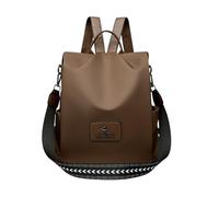 CORIOS Mochila Antirrobo Mujer Bolso Mochilas Morral Backpack de Tela Oxford Retro Mochilas Grande Bolso de Mano de Hombro Viajes al Aire Libre Daypack Bolsas de Escuela Marrón
