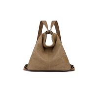 CORIOS Mochila para Mujer Bolso de Mano de Lona Casual Bolso Mochilas Morral Backpack Gran Capacidad Bolso de Hombro Vintage Bolso Tote para Compras Citas Trabajo Viajes Café