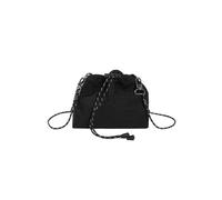 CORIOS Nylon Bolsa de Cubo para Mujer Bolso de Mano con Cordóne Impermeable Bolso de Hombro Ligero Bolso Bandolera Pequeña Bolsa Shopper Moda Bolsos Cruzados Bolso Tote Negro