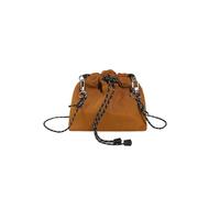 CORIOS Nylon Bolsa de Cubo para Mujer Bolso de Mano con Cordóne Impermeable Bolso de Hombro Ligero Bolso Bandolera Pequeña Bolsa Shopper Bolsos Cruzados Bolso Tote Jengibre Amarillo