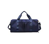 CORIOS Nylon Bolsa de Viaje Bolsa de Fitness Bolsa Deportivas de Gimnasio Mujeres/Hombres Bolsa de Mano Equipaje Bolsa de Natación con Zapato Compartimento Azul Oscuro