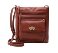 CORIOS PU Cuero Bolso de Bandolera para Mujer Elegante Retro Bolso de Mano Cruzado Pequeño Bolso Shopper Múltiples Bolsillos Bolso de Hombro Trabajo Compras Viajes Tote Marrón