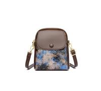 CORIOS PU Cuero Bolso de Hombro para Mujer Moda Bolso de Bandolera Elegante Bolso Cruzado Pequeño Bolso Shopper Multifuncional Bolso de Mano Retro Bolso Tote Billetera Cartera Monedero Azul