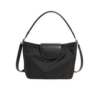 CORIOS PU Cuero Bolso de Mano para Mujer Elegante Bolso de Hombro de Bandolera Capacidad Media Bolso Shopper Moda Bolso Cruzado Trabajo Compras Viajes Tote Negro