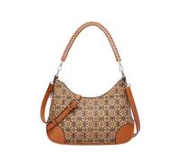 CORIOS Retro Bolso de Mano para Mujer Bolso de Hombro de Corcho Natural Suave Bolso Bandolera Bohemio con Estampados Étnicos Tote asa de Cadena Trenzada para Compras Viajes Festivales Matcha