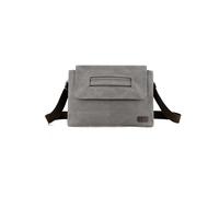 CORIOS Retro Hombres Bolso de Bandolera Bolsos de Hombro de Lona Casual Bolso de Mano Bolsa Mensajero Bolso Shopper Multifuncional Bolsos Cruzados para Trabajo Conmutar Escuela Viaje Gris