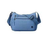 CORIOS Ultraligero Bolso de Bandolera para Mujer Bolso de Hombro con Correa Ajustable Bolso de Mano de Nailon Bolso Cruzado con Múltiples Bolsillos Tote para Viajes Trabajo Compras Azul