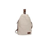 CORIOS Unisexo Bolsa de Pecho Ligero Mochila Pequeña Lona Sling Bag para Hombre Mujer Ultraligero Bolsos Cruzados Crossbody Rucksack Casual Bolsa Bandolera Hombre para Viaje Ciclismo Senderismo Blanco