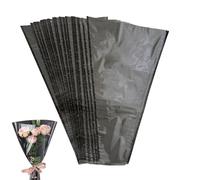 Corkwaw 60 piezas de papel de regalo para ramo de flores, funda para ramo de flores, bolsa de ramo de flores de papel kraft para tienda de flores, embalaje de flores de centro comercial, día de la