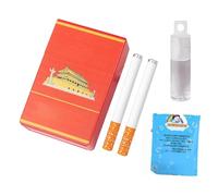 Corlidea Cigarrillo Burbuja de jabón, Cigarrillos de Burbujas ficticias, Máquina de Burbujas, Mini Juguete de Burbuja, Solución de Burbujas, Palillos de cigarrillos Regalo Antiestrés para Fiestas