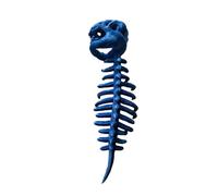 Corlidea Dinosaurier-Skelett-Kostüm, 3D-Spinosaurus-Schädelmaske & Plüsch-Rückenknochen für Halloween, Cosplay und Verkleidungsspiele