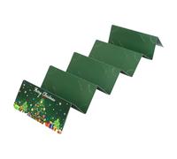 Corlidea Monedero de Navidad Portatarjetas Regalo Sorpresa con 10 ranuras para regalos de Santa Claus Suministros