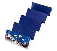 Corlidea Monedero de Navidad Portatarjetas Regalo Sorpresa con 10 ranuras para regalos de Santa Claus Suministros