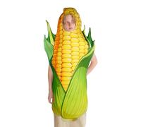 Corn Costume - Party Apparel and Food-Themed Outfit, Corn-Themed Cosplay Costume for Children, Fun Vegetable Dress for Parties, Carnival, School Plays, Harvest Festivals, Dress-Up Days, Stage