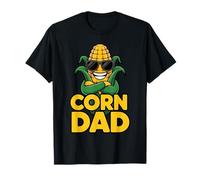 Corn Dad Funny Food Lover Cool Dad Humor Farm Life Vibes Camiseta