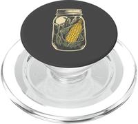 Corn In A Jar Vintage Moonshine Art PopSockets PopGrip para MagSafe