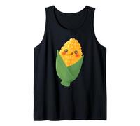 Corn On The COB Kawaii Lindo Divertido Camiseta sin Mangas