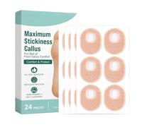 Corn Pads For Feet -6 Pieces Soft Oval Self Adhesive Comfort Patch | Gentle Protective Design Helps Improve Comfort During Daily Activities And Extended Wear | Suitable For Friction Care Men Women