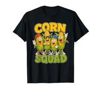 Corn Squad Funny Dichos Amantes del maíz Granja Niños Camiseta