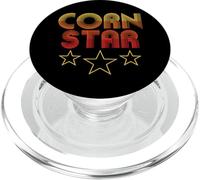 Corn Star - Retro Cornhole Team Funny PopSockets PopGrip para MagSafe