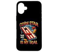 Corn-Star Your Hole Is My Goal Cornhole Team Vintage Sport Carcasa para iPhone 16 Plus