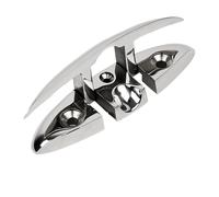 Cornamusa de amarre plegable de 5" y 6" for barcos, accesorio de acero inoxidable for yates, bolardo for muelle de amarre de barcos.(5 inch)