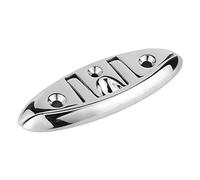 Cornamusas Marinas Plegables de Acero Inoxidable 316 de 5" Cornamusas Plegables, Herrajes de Cubierta de Muelle de Acero Inoxidable Cornamusas de Montaje Empotrado con Tapa Marina Líneas de Amarre con