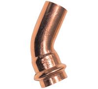 Cornat arco de Press de 45 grados de cobre con 1 manguito, a 22 mm, 1 pieza, t650322b