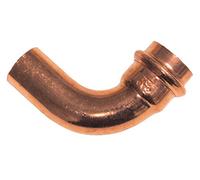 Cornat arco de Press de 90 grados de cobre con 1 manguito, a 22 mm, 1 pieza, t650122b