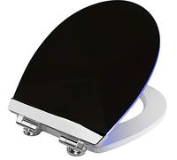Cornat Asiento de inodoro con luz LED de noche con luz LED