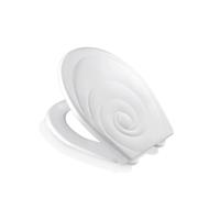 Cornat Bene Asiento De Inodoro Blanco/ WHITE Relief Con Tapa