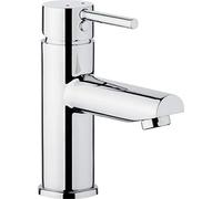 Cornat Calo - Grifo monomando (latón cromado, fijación sin esfuerzo, con válvula de desagüe), CAL1