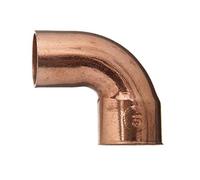 Cornat de soldadura ángulo 90 grados, cobre, 1 manguito, a 18 mm, 10/1 pieza, t569218