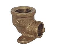 Cornat de soldadura de pared 90 grados, rosca interior de 1, 1 manguito, a 15 mm, swe843e B 3/Ig, 1 pieza, rotguss, t5472g1538